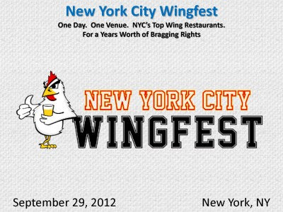 This Weekend In NY: Wingfest