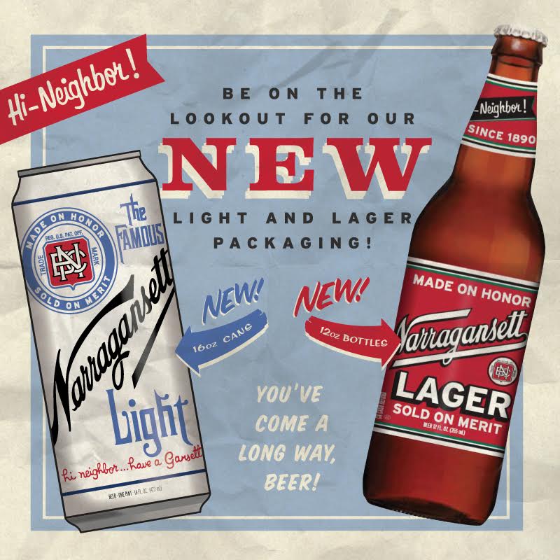 Brand NEW Lager and Light Packaging!