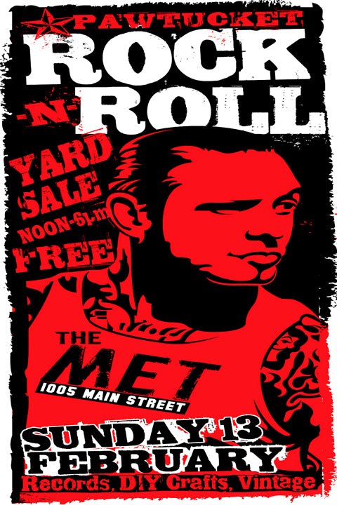 Gansett DJs At The Rock And Roll Yard Sale!