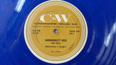 Vintage Vinyl: Track 11 From Narragansett's Jingle Demos