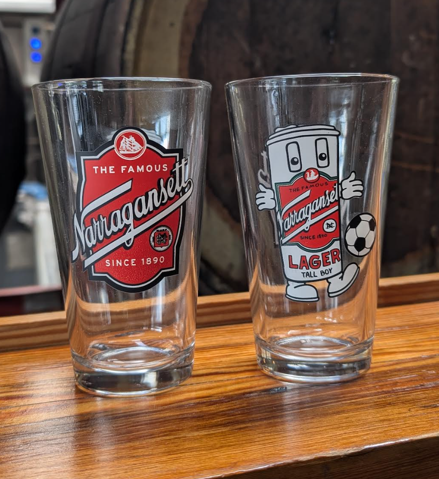 Gansett Soccer Tallboy Pint
