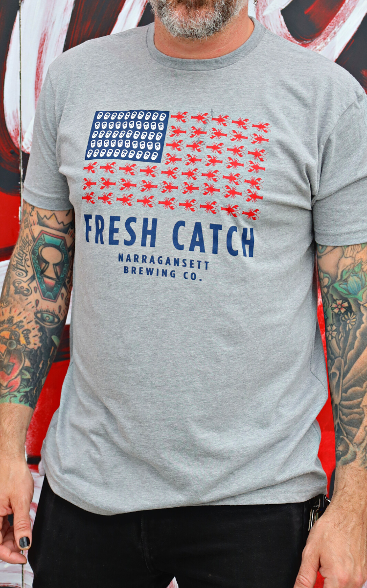 The Fresh Catch Flag Tee