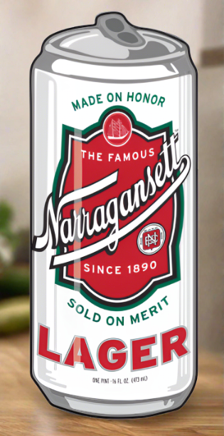 Tall Boy Tin Sign