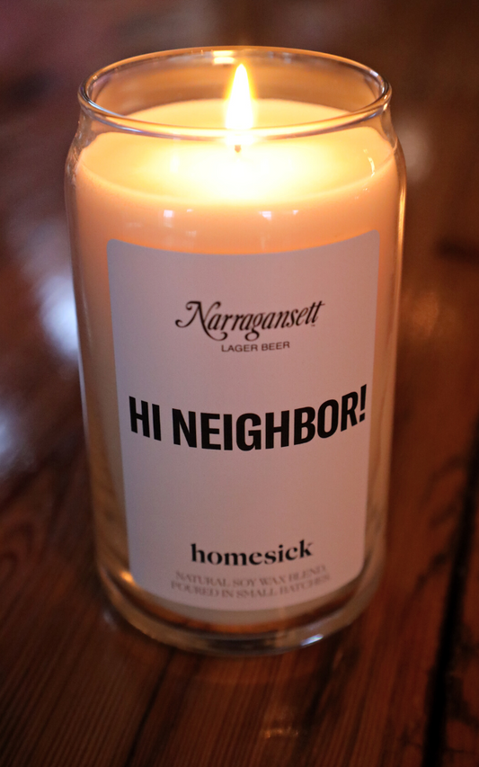 Narragansett x Homesick Custom Candle