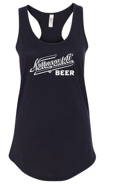 Womens Black Racerback Tank Top