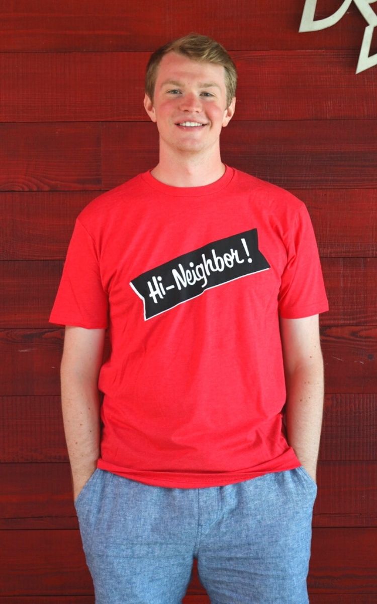 Red Hi Neighbor Tee