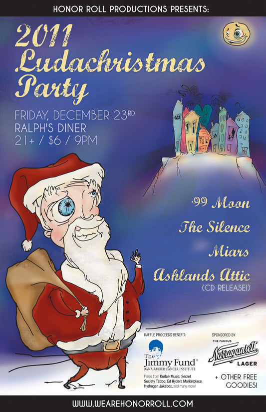 This Weekend: LudaChristmas Party At Ralph's In Worcester