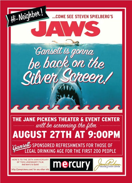 JAWS At The Jane Pickens Theater