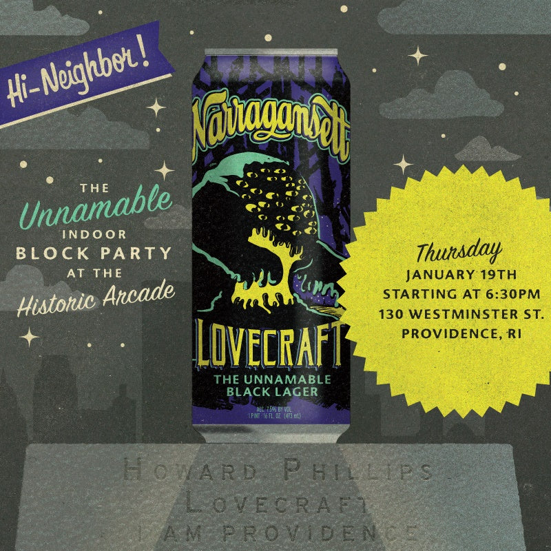 Unnamable Black Lager Launch Party!