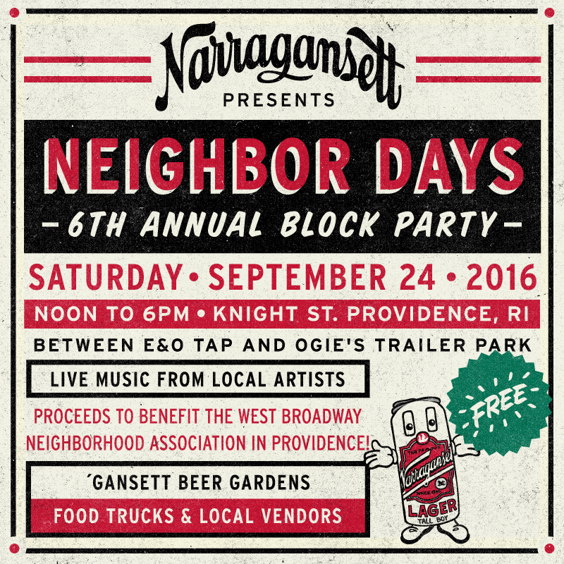 6th Annual Neighbor Days Block Party!