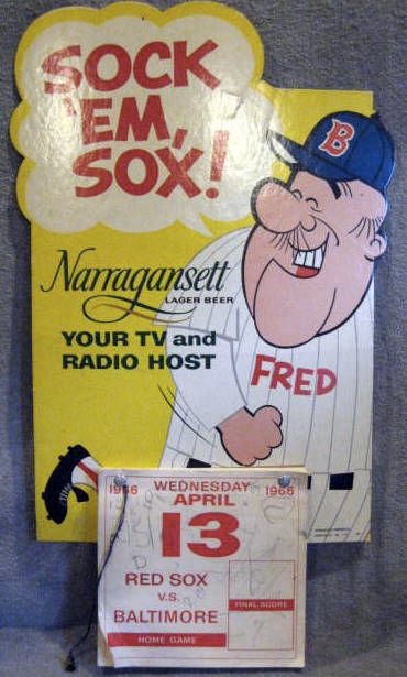 Vintage Photo: Red Sox Baseball Schedule 1966