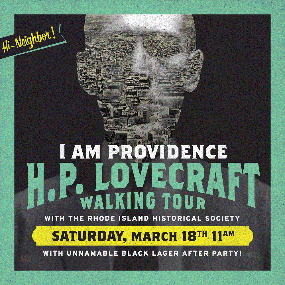 Join Us on the HP Lovecraft Walking Tour!