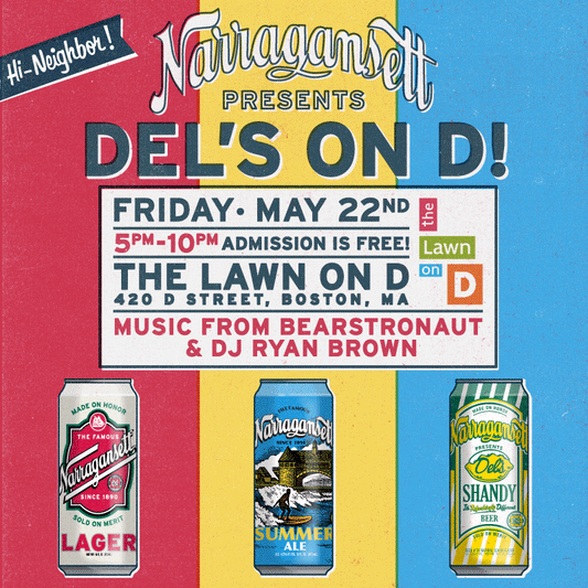 Del's On D in Boston on 5/22!