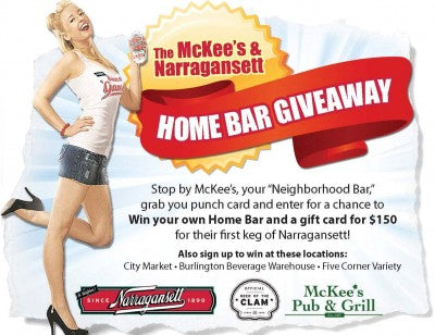 Contests: Home Bar Giveaway In Vermont