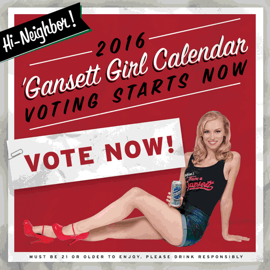 VOTE NOW: The 2016 'Gansett Girl Calendar Contest is Open!