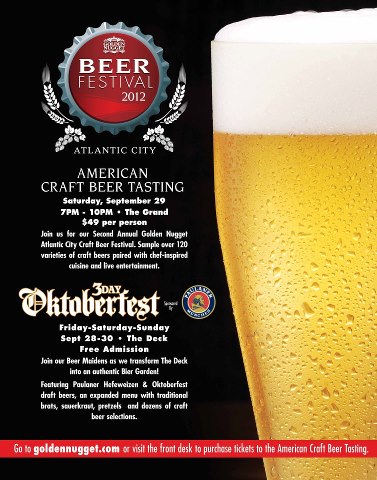 This Weekend In NJ: Golden Nugget's Atlantic City Craft Beer Festival
