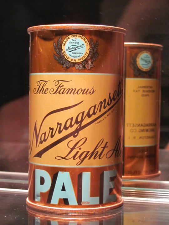 Photo: Vintage Gansett Ale Cans