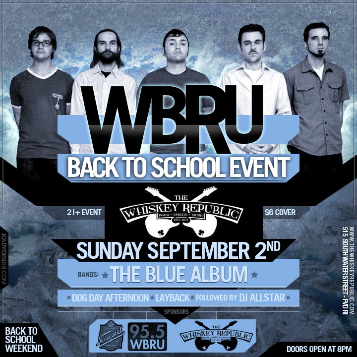 Back-To-School With The Blue Album And WBRU At The Whiskey