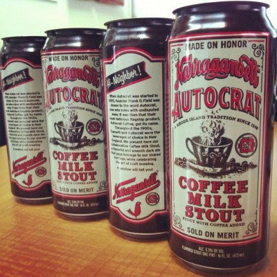 Reviews: Providence Monthly On 'Gansett's Autocrat Coffee Milk Stout