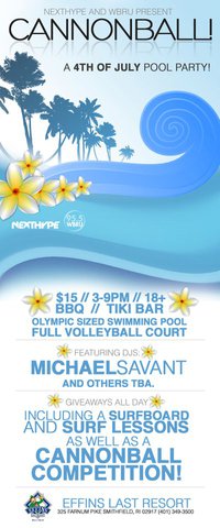 4th Of July Events: Cannonball Pool Party At Effins!