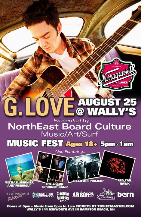 This Weekend: G. Love At Wally's In Hampton Beach
