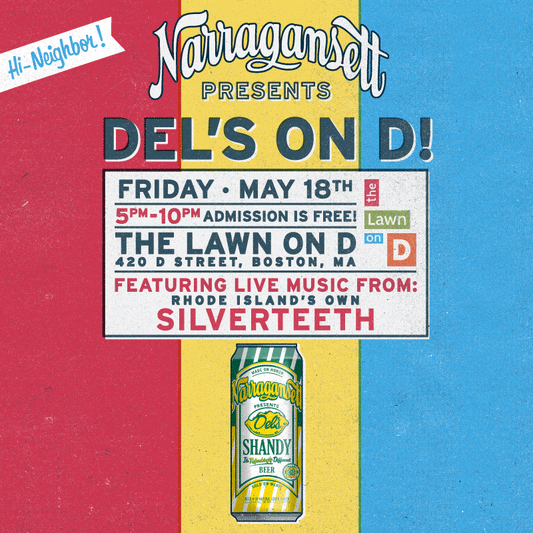 Del's On D in Boston on 5/18!