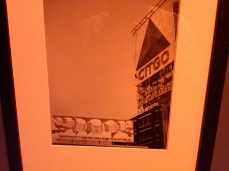Vintage: Gansett Billboard By Fenway Park