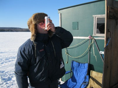 Weekend Recap: Ice Fishing In Maine