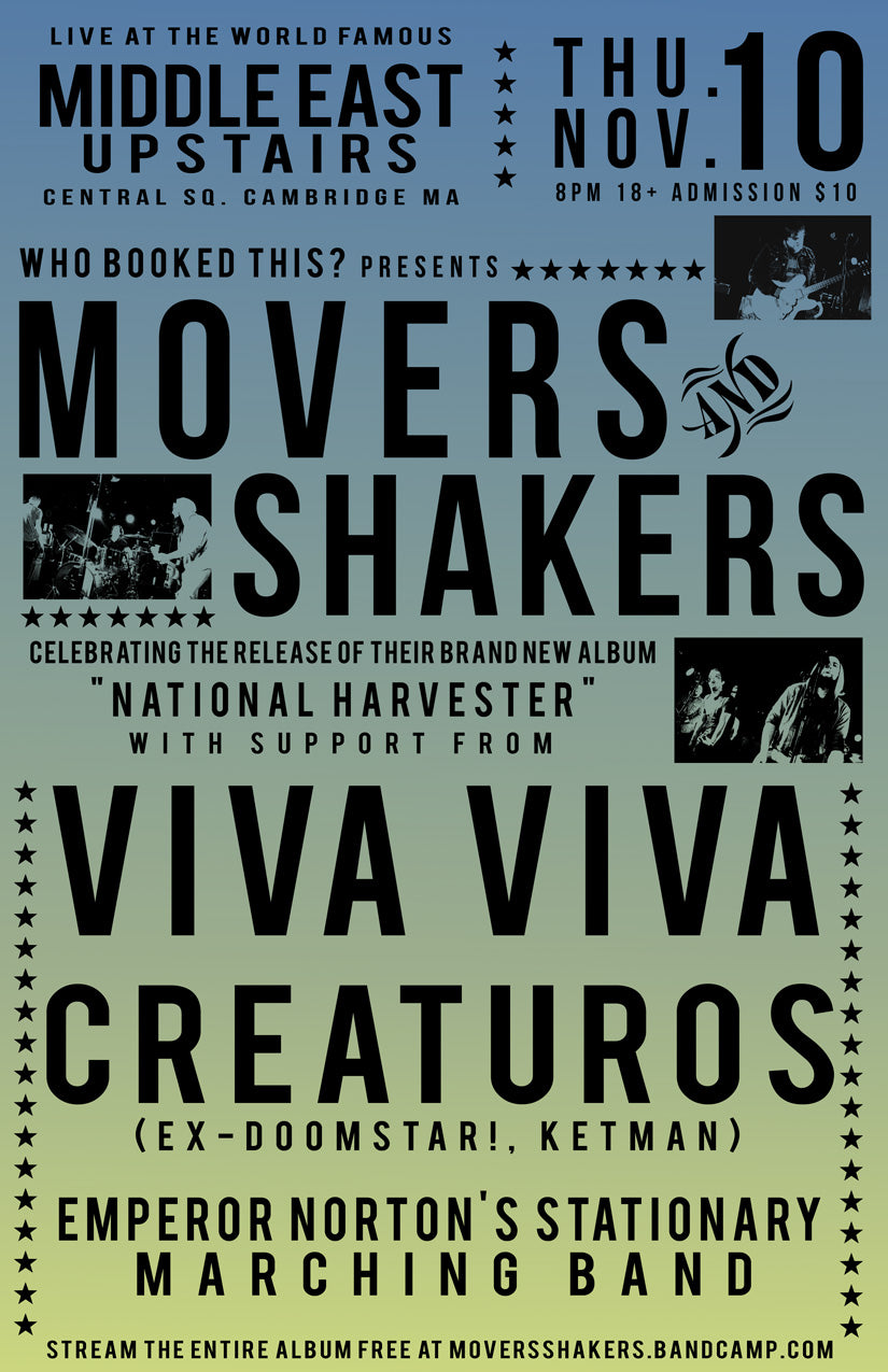 Band Of The Week: Movers & Shakers