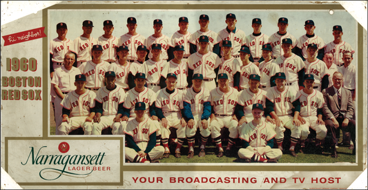 Vintage: 1960's Boston Red Sox Baseball Team Photo