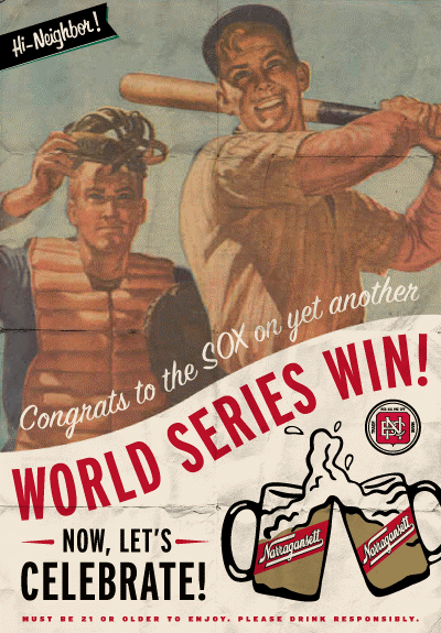 Congratulations, Red Sox!