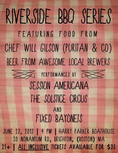 This Weekend In Boston: Riverside BBQ