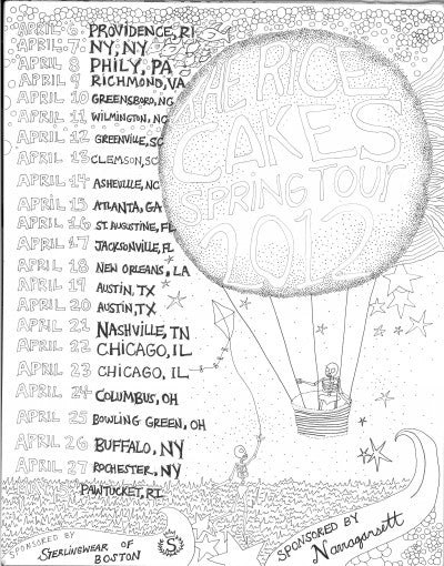 This Weekend: The Rice Cake's Spring Tour