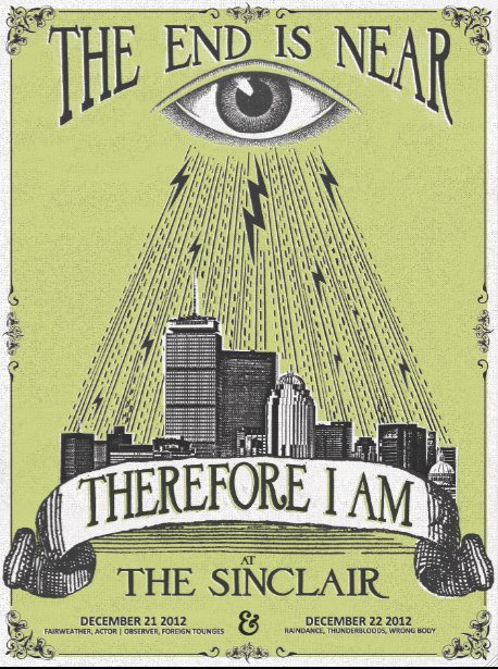 Therefore I Am Reunion Shows At The Sinclair In Cambridge On 12/21 And 12/22