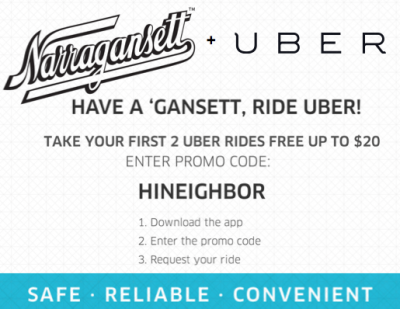 Uber comes to Rhody!