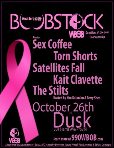 This Weekend In RI: Boobstock - Annual Breast Cancer Fundraiser
