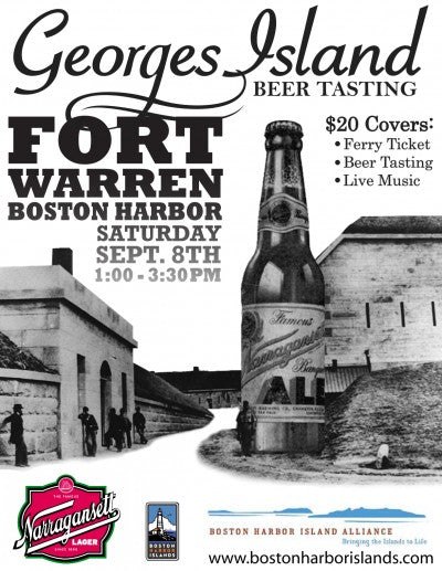 Georges Island Beer Tasting At Fort Warren