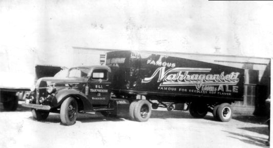 Vintage: Narragansett Delivery Truck