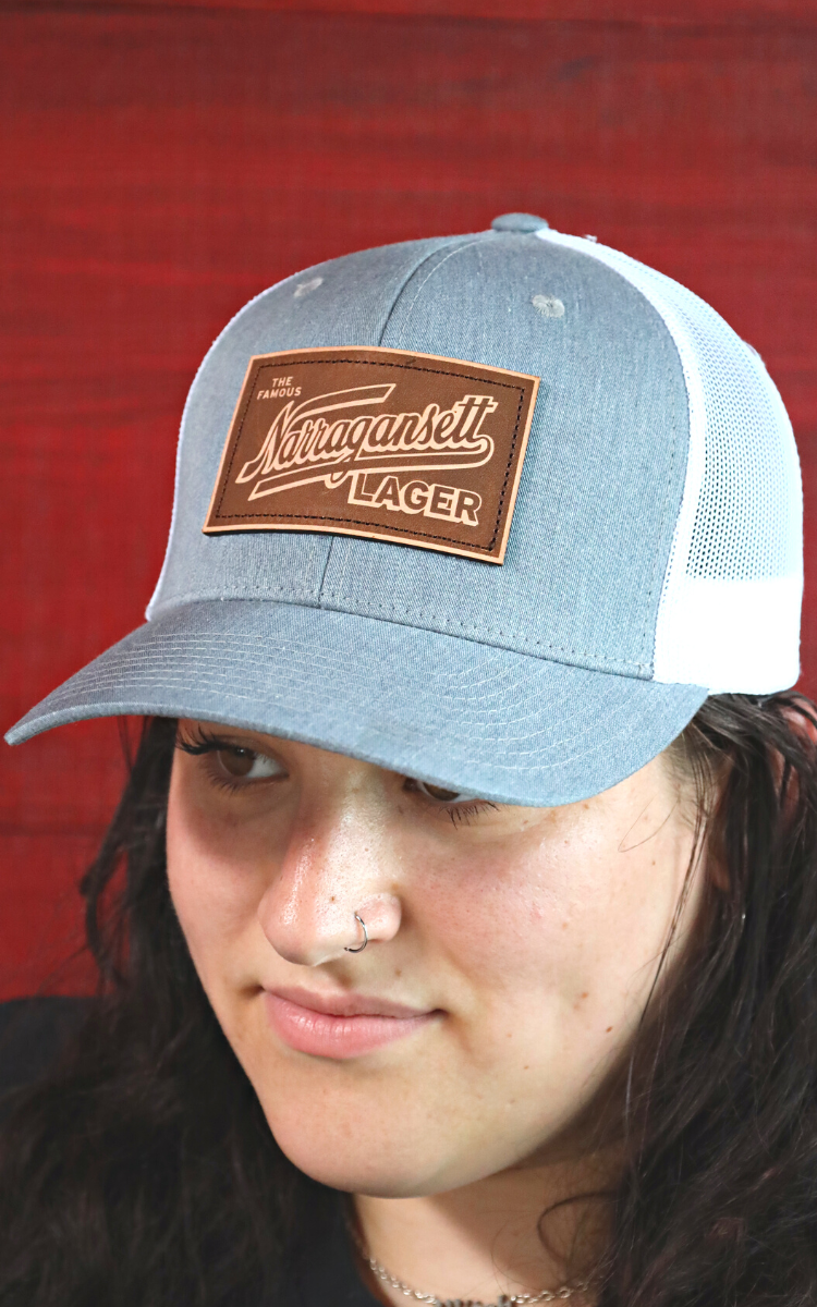 The Leather Patch Trucker