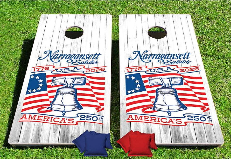 America's 250th Gansett Cornhole Set