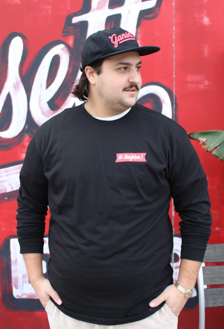 Long Sleeve Gansett Lager Shark Tee