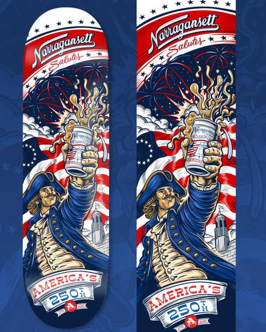 America's 250th Gansett Skatedeck