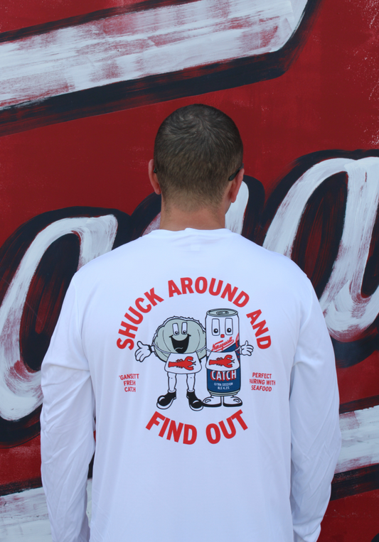 Gansett Shuck Around Long Sleeve Tee