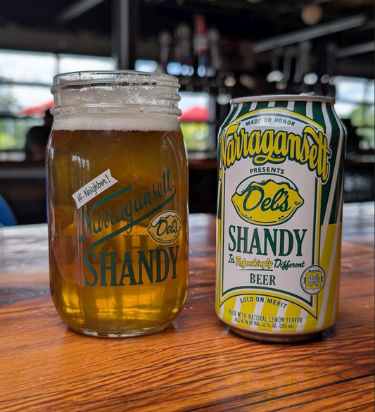 Del's Mason Jar Glass