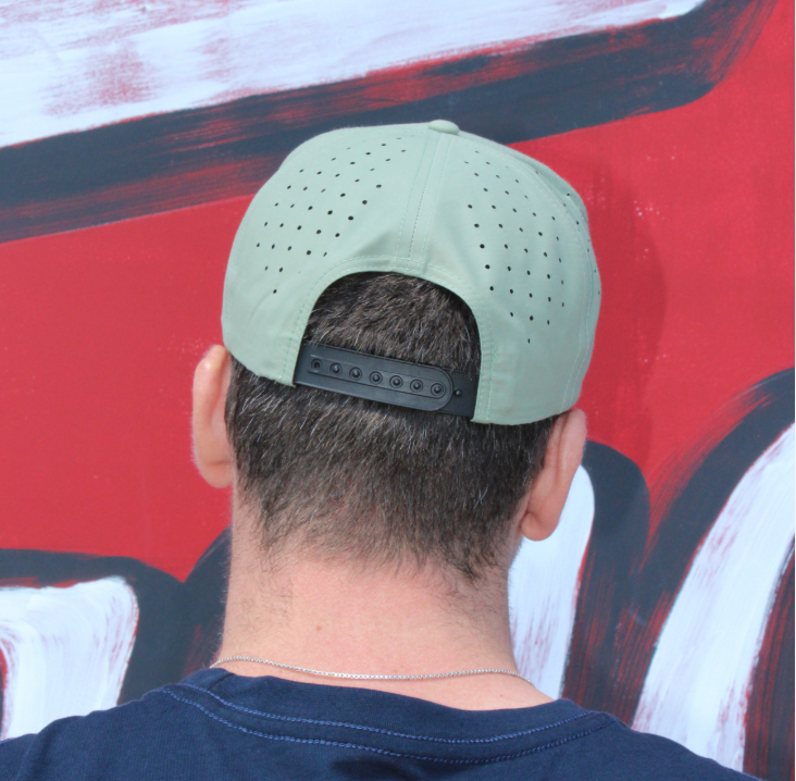 1975 Retro Green Perforated Hat
