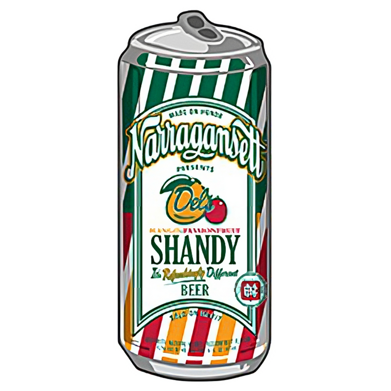 Del's Mango-Passionfruit Shandy by Narragansett Brewing Co