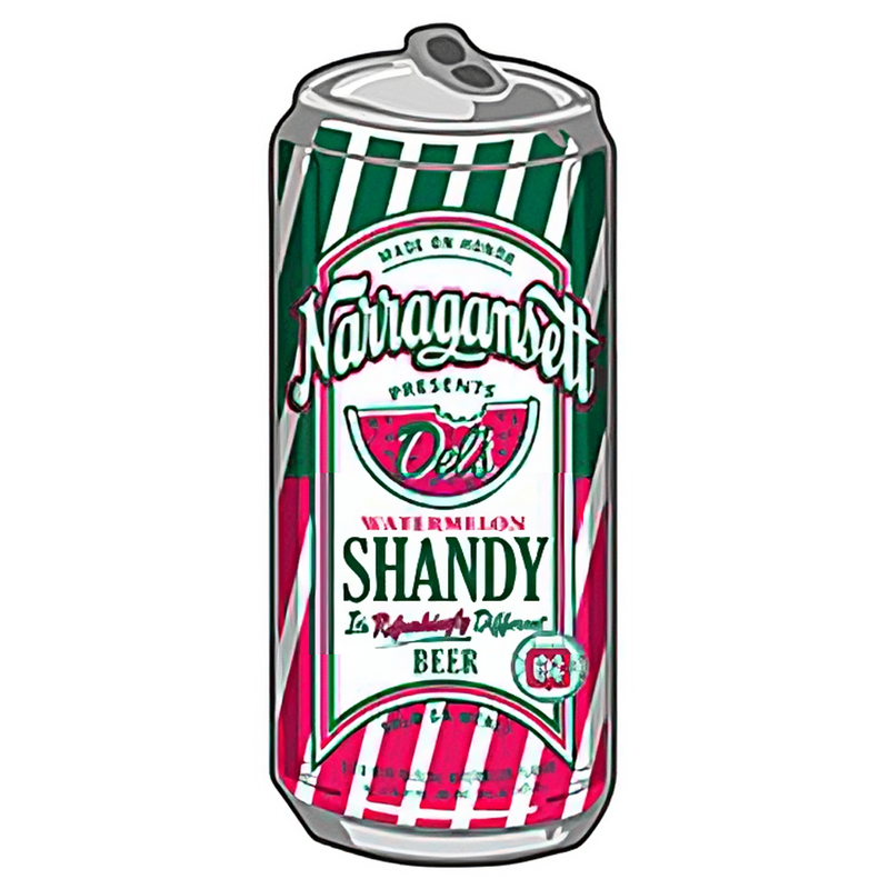 Del's Watermelon Shandy by Narragansett Brewing Co