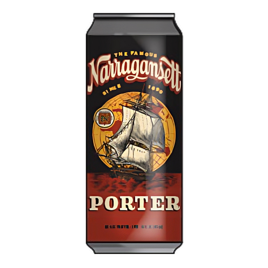 Narragansett Porter Beer 7% ABV/28 IBU