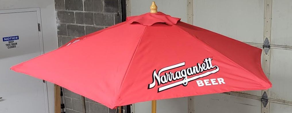 beer patio umbrella The Table Umbrella
