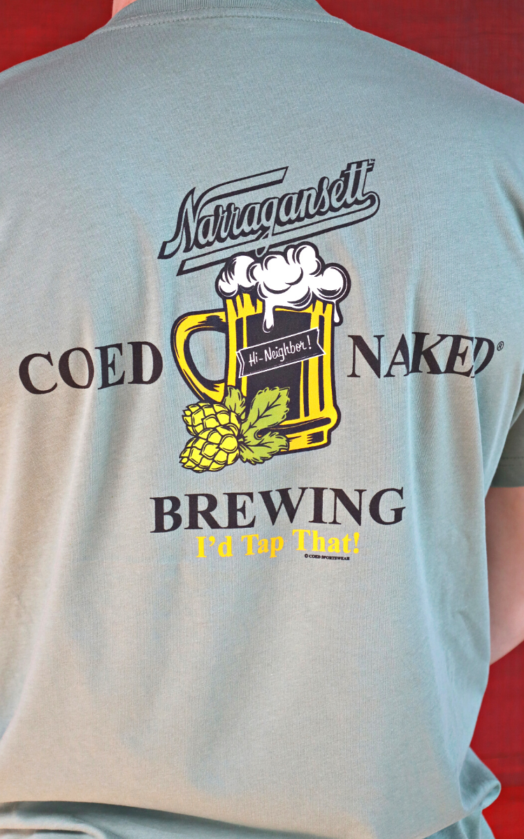 Coed Naked Brewing Tee